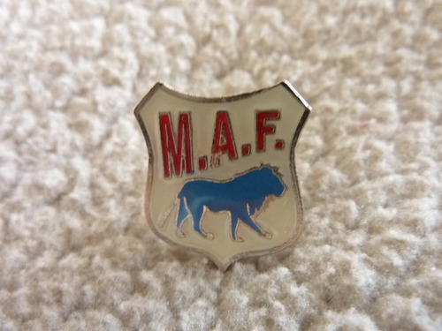 Pin Distintivo De Metal De M. A. F. Futebol Clube De Brasil