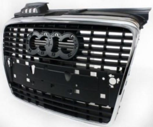 Parrilla Color Negro Audi A4 / S4 / A4 Quattro 2005 - 2008
