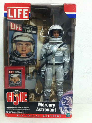 Gi Joe Mercury Astronaut John Glenn 12 (Usado)