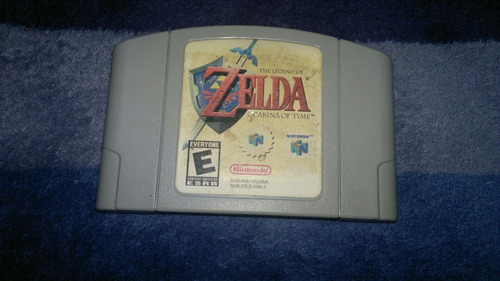 Zelda Ocarina Of Time Para Nintendo 64,excelente Titulo