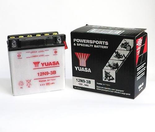 Bateria Motos Yuasa 12n9-3b 12v9ah Atv Honda Yamaha C/acido