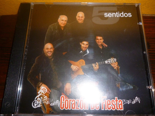 Cd - 5 Sentidos - Corazón De Fiesta - Impecable, Como Nuevo
