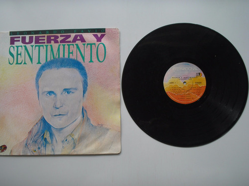 Lp Vinilo Leonardo Favio Fuerza Y Sentimiento 1992