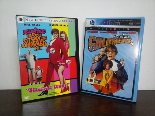 Austin Powers - Lote 2 Peliculas * Dvd Made In Usa