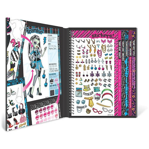 Monster High Fashion Stylist Etiqueta