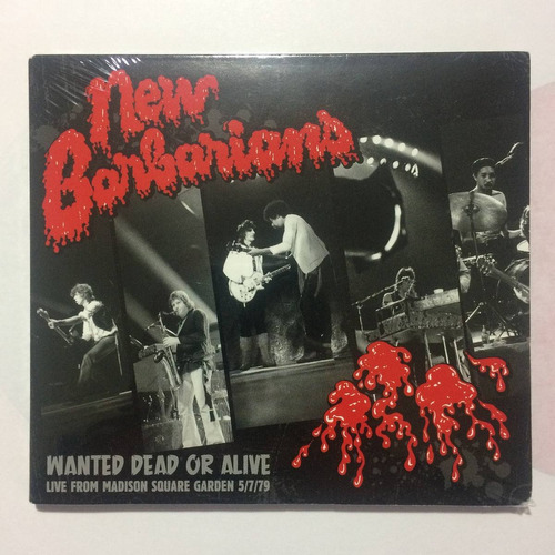 New Barbarians - Wanted Dead Or Alive (cd, 2016) Stones