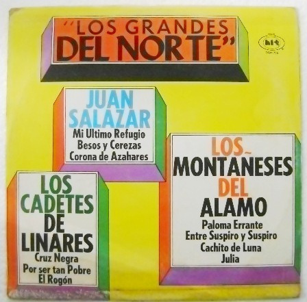 Los Grandes Del Norte /  Los Cadetes De Linares 1 Disco Lp