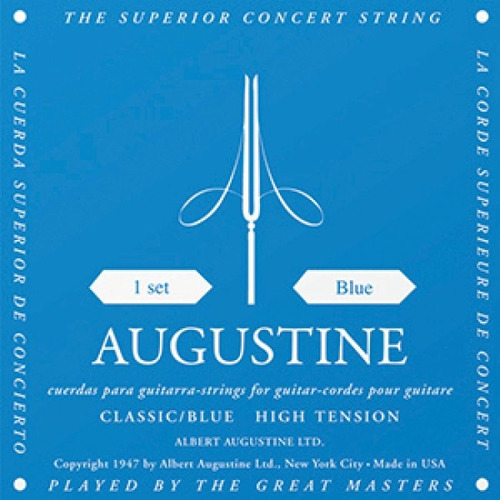 Encordado Agustine Azul Para Guitarra Clásica 