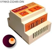 Conversor Rs232 Rs485 Industrial Riel Din 12v 24v
