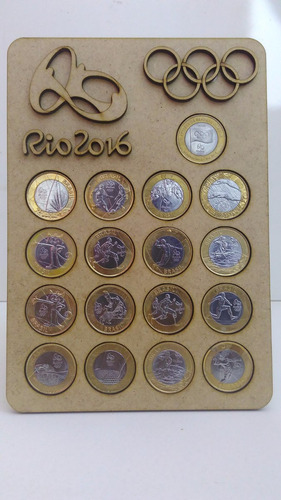 Porta-moedas Das Olimpíadas Rio 2016 1pç