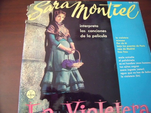 Lp Sara Montiel, Interpreta Las Canciones