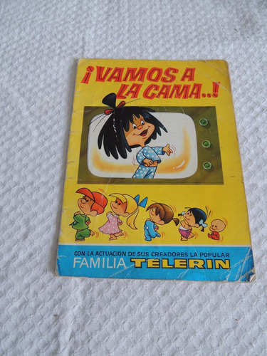 Libro De La Familia Telerín Vamos A La Cama Bruguera 1960