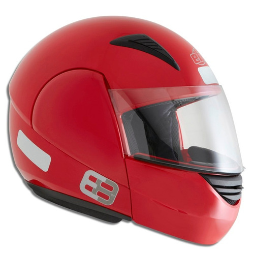 Capacete Robocop Ebf E08 60 Cor Vermelho Encaixe Rápido