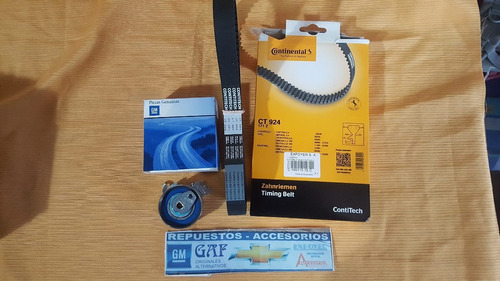 Kit Distribucion + Filtros + Bujias Chevrolet Vectra 2.4 16v