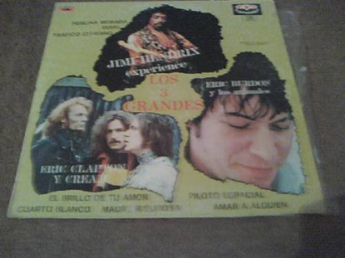 Discos Lp De Jimi Hendrix, Eric Burdon,eric Clapton