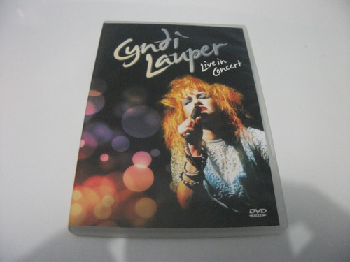 Dvd Cyndi Lauper Live In Concert