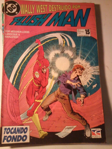 Flush Man Wally West Destruido Por Fl,,,comic 15 - 105