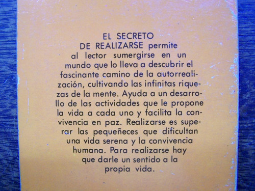 Imagen 2 de 3 de El Secreto De Realizarse * Carlos Schmitt * Paulinas *