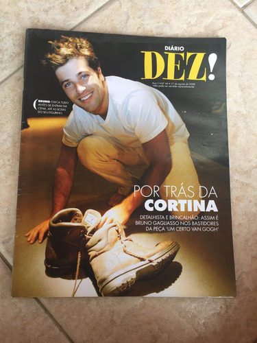 Revista Diário Dez Bruno Gagliasso Johnny Massaro N809