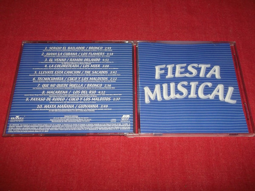 Fiesta Musical - Bronco Los Del Rio Payaso De Rodeo Cd Mdisk