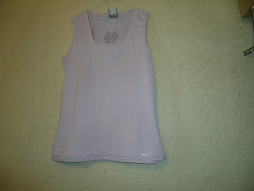 Remera Fit Dry Primera Marca Color Rosa Chicle  Talle S
