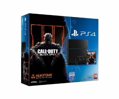 Playstation 4 500gb + Juego Fisico Call Of Duty Black Ops 3