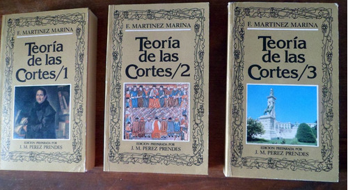 Teoria De Las Cortes F. Martinez Marina 3 Tomos