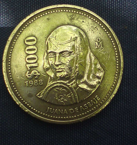 Moneda De 1000 Pesos 1988