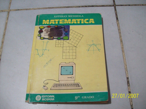 Libro De 9°:matematica-esteban Mendiola