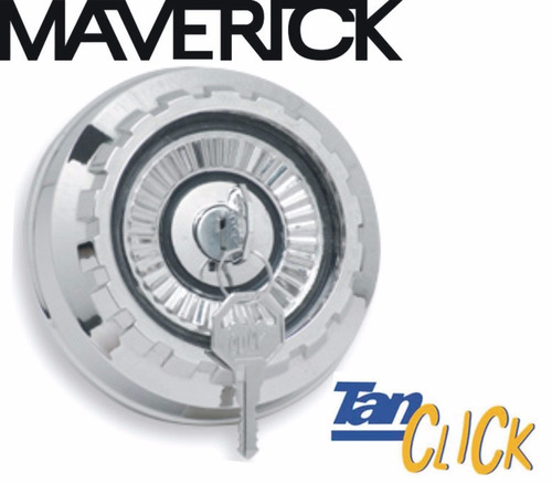 Tampa Cromada Tanque De Combustivel Ford Maverick 4 6 8cc V8