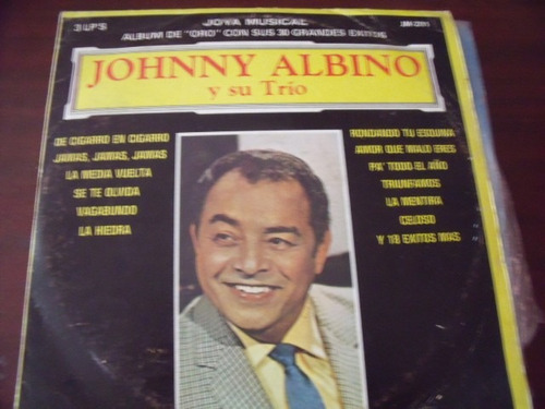 Lp Johnny Albino Y Su Trio. Album