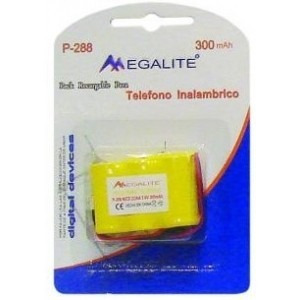 Bateria Megalite 3.6v 300mah Ni-cd P/ Telefonos Inalambricos