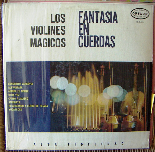 Bolero, Varios, Fantasia En Cuerdas, Violines Magicos, Lp12´