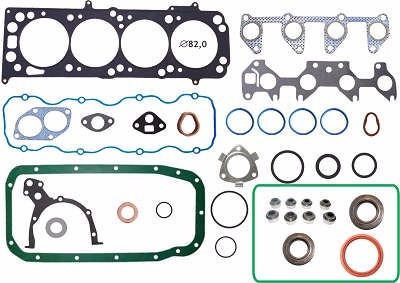 Jogo Juntas Motor Cab Pack C Ret Spin 1.8 8v Ohc Flex