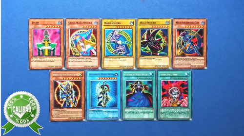 Yugioh Lote 46 Mago Oscuro Jinzo Version Oricas  Proxy