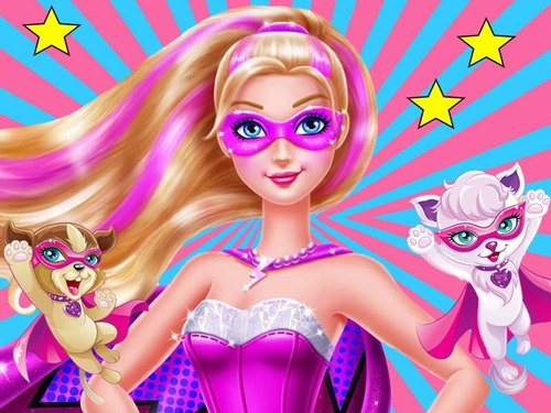 Kit Imprimible Barbie Super Princesa Candy Bar Golosinas #1