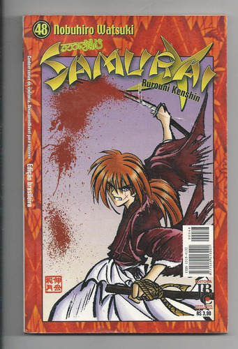 Mangá Samurai X Rurouni Kenshin 48 - Editora Jbc Frete Inclu