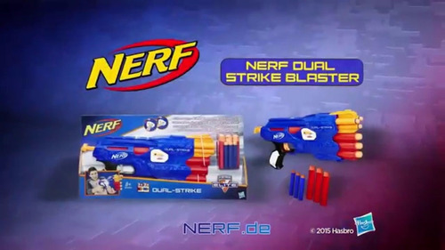 Nerf  Strke Elite Dual Strike B4619 Pistola Hasbro