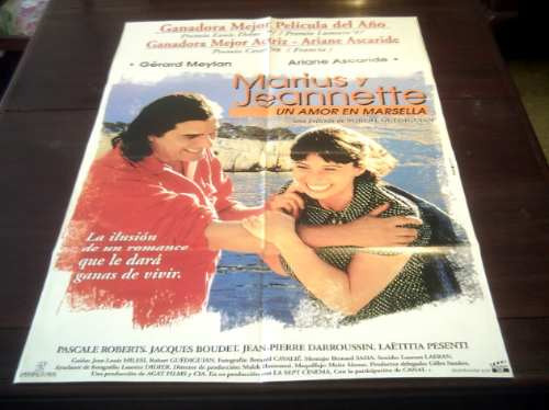 Poster Original Marius Y Jeannette G Meyland Ariane Ascaride