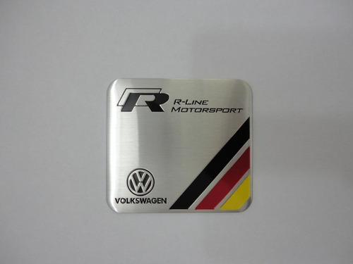 Emblema Badge-volkswagen-r-line-motorsport-vw-racing