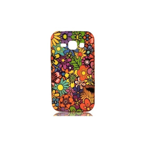 Carcasa Protector Gummy Samsung Galaxy S6 Edge - Flores 2