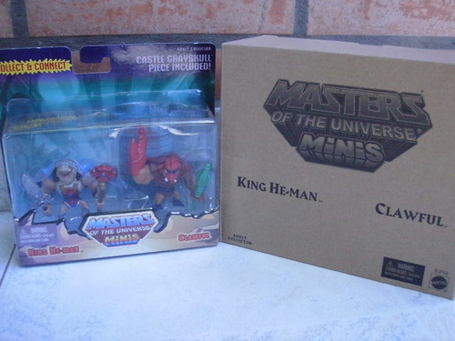 Mini King He-man Clawful Figuras Motu Parte Castle Grayskull