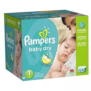 Pampers Baby Dry Pañales Economy Plus Tamaño Del Envase 1 25