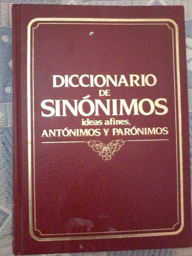  Diccionario De Sinónimos, Antónimos Y Parónimos