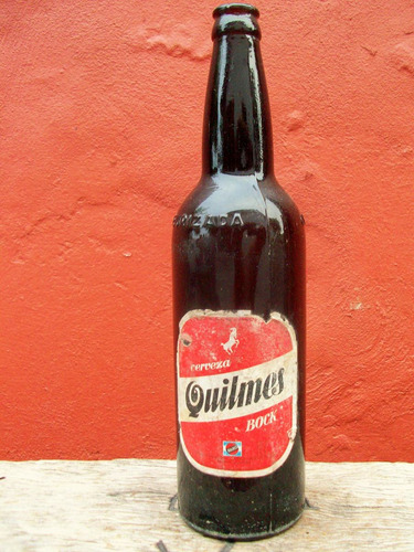 Botella Antigua Cerveza Quilmes Bock Original