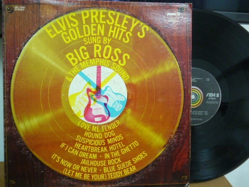 Big Ross The Golden Hit Of Elvis Presley Vinilo Americano