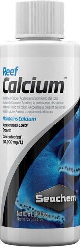 Seachem Reef Calcium 100ml - Paraíso Dos Aquários