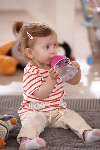 Vasos con boquilla para niños pequeños