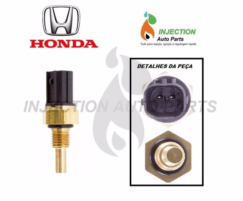 Sensor Temperatura Água Honda Civic 06 07 08 09 10 Lx Ex Lxl