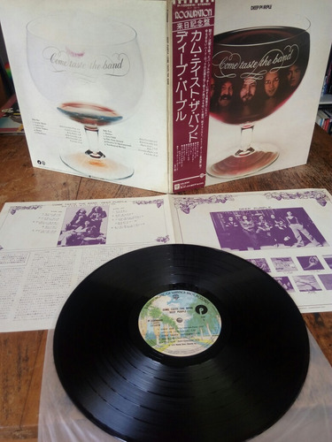 Imagem 1 de 6 de Lp Deep Purple Come Taste Band Bolin Japones 1975 Original 